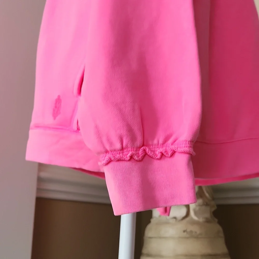 NWT ❗️ Free people houte pink oversize small S with pockets sweater - Picture 7 of 16